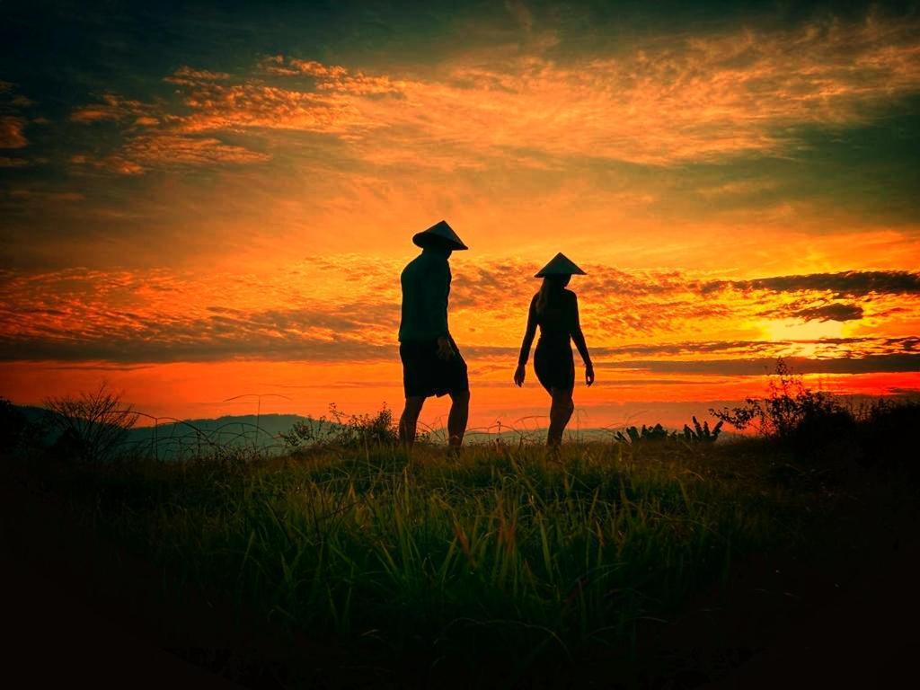 Sun Rice Homestay Ruteng Kültér fotó